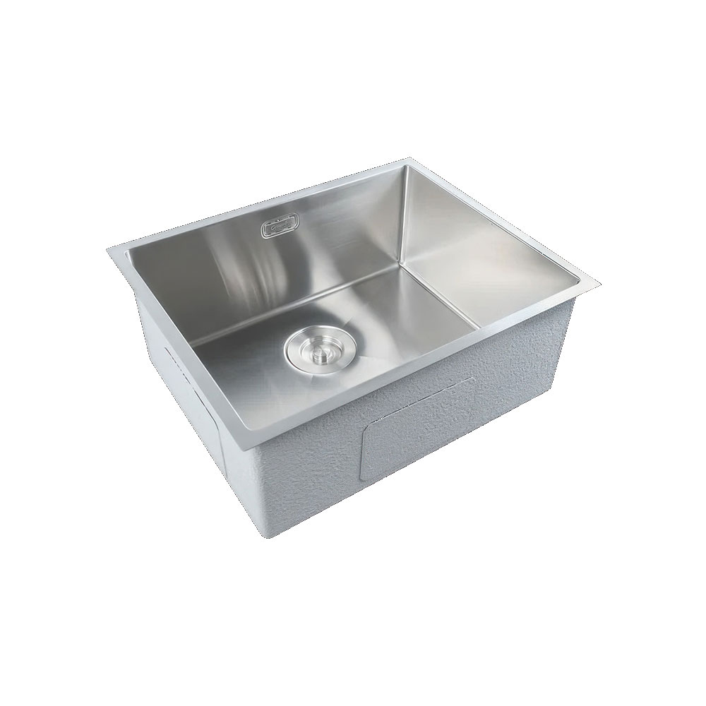 Crauf Stella 4465 Inox Eviye 440x650mm 3 Farklı Montaj Tipi El Yapımı Eviye