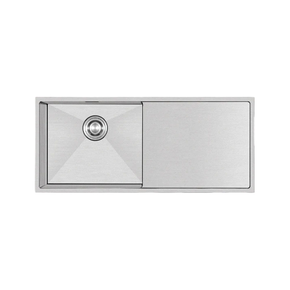 Crauf Via Bella 6071 Inox Platinum Satin Damlalıklı El Yapımı Eviye