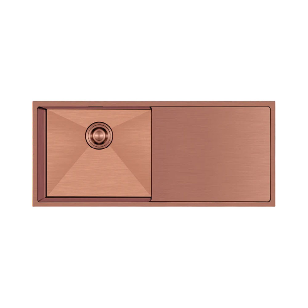 Crauf Via Bella 6071 Pvd Bakır Royal Bronze Damlalıklı Eviye