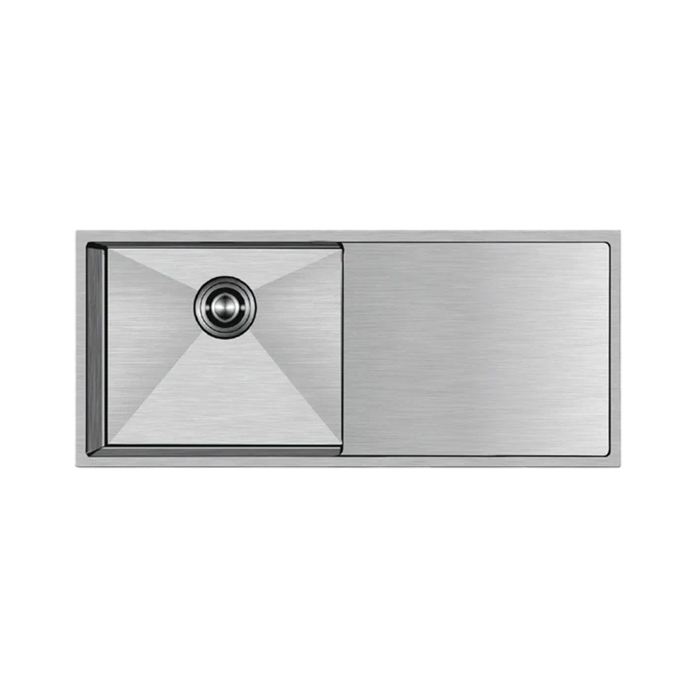 Crauf Via Bella 6071 Mat Gri Velvet Grey Damlalıklı Eviye