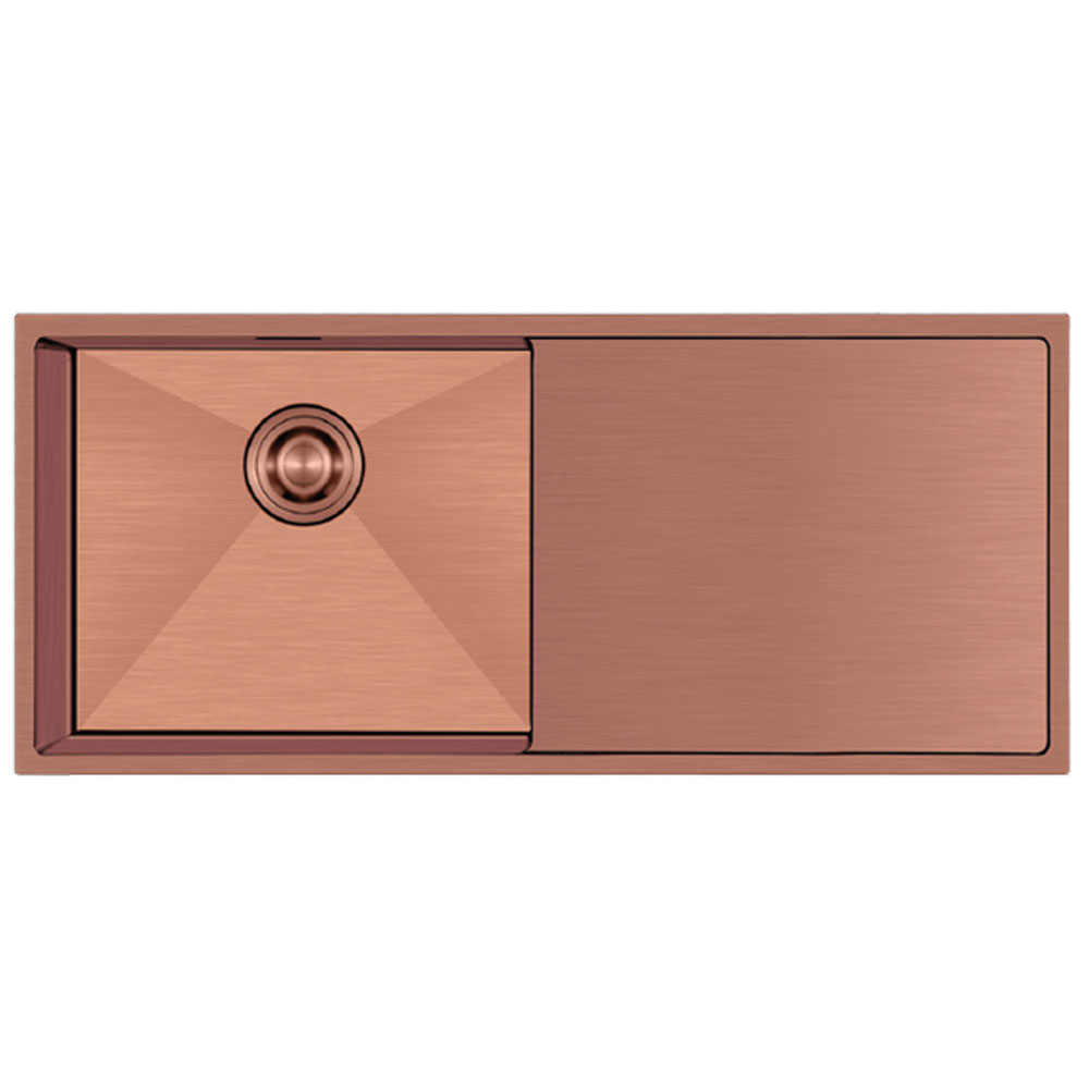 Crauf Via Bella 6074 Pvd Bakır Royal Bronze Damlalıklı Eviye