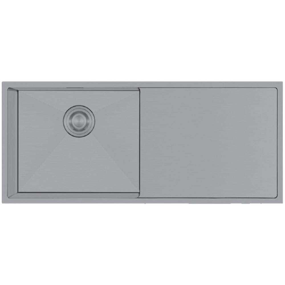 Crauf Via Bella 6074 Mat Gri Velvet Grey Damlalıklı Eviye