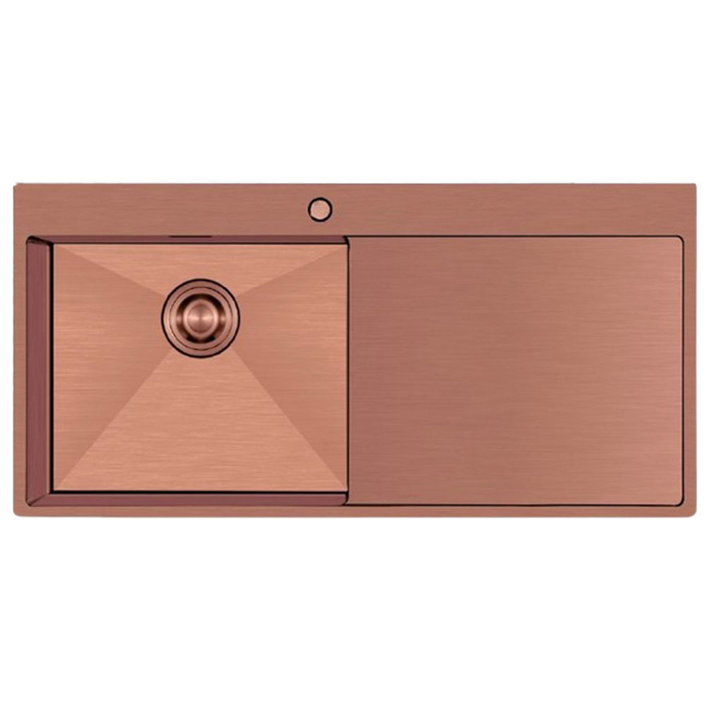 Crauf Via Lattea 6174 Pvd Bakır Royal Bronze Damlalıklı Eviye