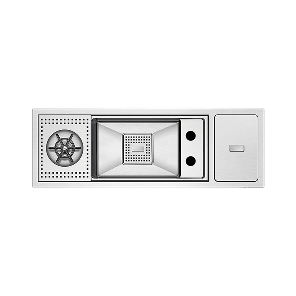 Crauf Lusso 1035 Inox Tezgah Üstü 270x790mm El Yapımı Slim Barista &amp; Marine Akıllı Eviye